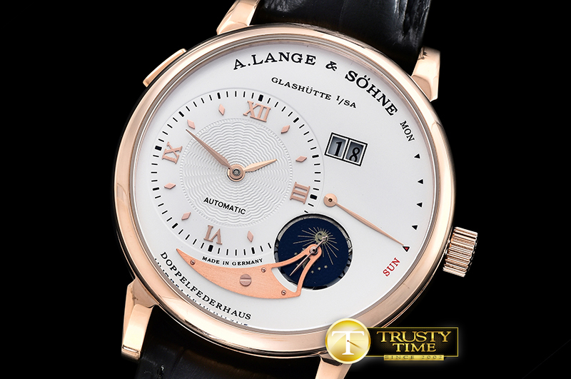 AS042A - A Lange and Sohne Moonphase RG/LE White Asia 23J
