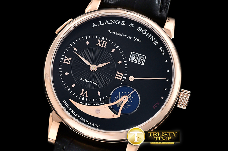 AS042B - A Lange and Sohne Moonphase RG/LE Black Asia 23J