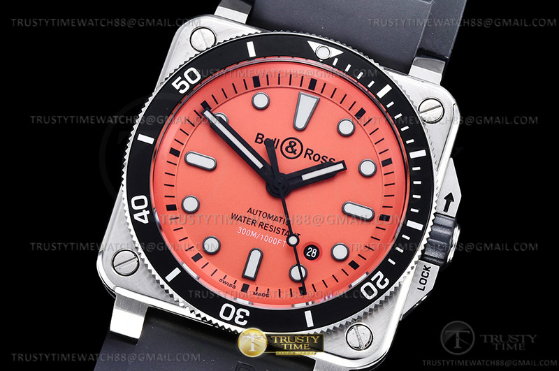 BR133A - Bell Ross BR03-92 Diver 42mm SS/RU Org WMF MY9015