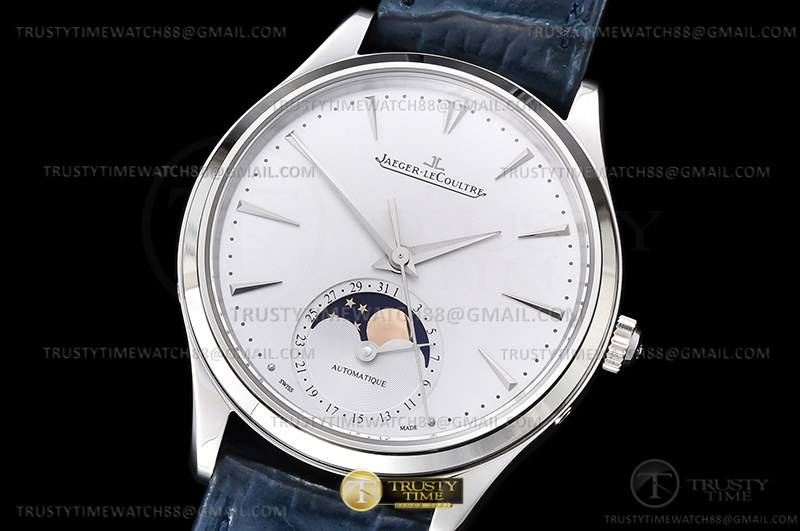 JL197A - Master Ultra Thin Moonphase 34mm SS/LE White GF MY9015