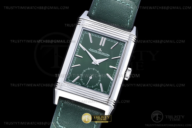 JL205 - Reverso Tribute Small Seconds SS/LE Green MGF A854A