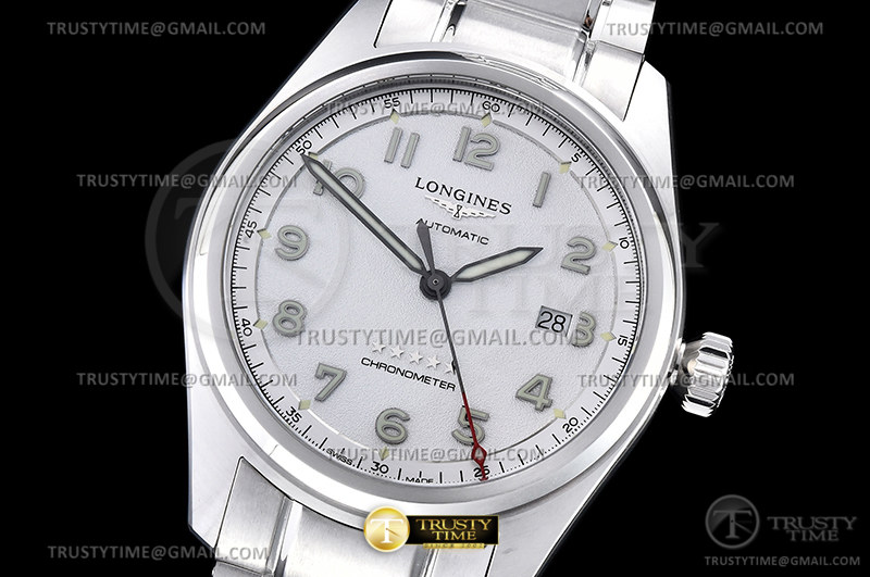 LON043A - Longines Spirit SS/SS White A2892