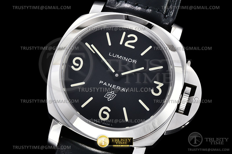 PN000HLE - PAM000 Luminor Base 44mm SS/LE Blk HWF A6497