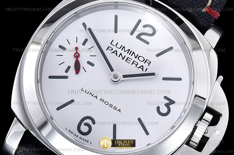 PN1342HLE - PAM 1342 Luminor Luna Rossa SS/LE White HWF A6497