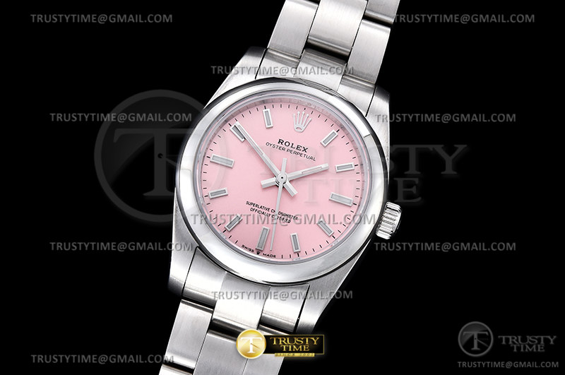 ROYP014A - Oyster Pert. 31mm 277200 SS/SS Pink GDF MY8215