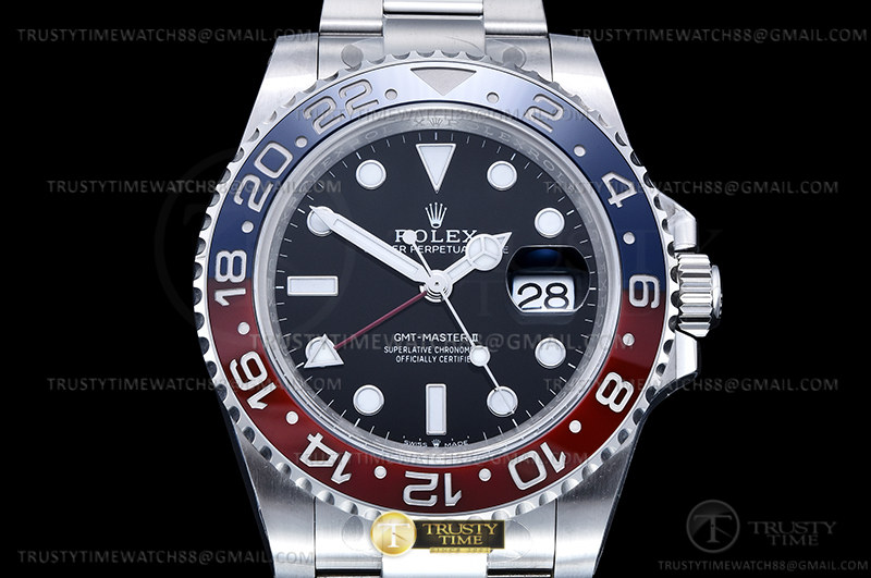 ROLGMT0280 - GMT II 126710BLRO Pepsi Oys SS/SS CLEAN DD3285 CHS