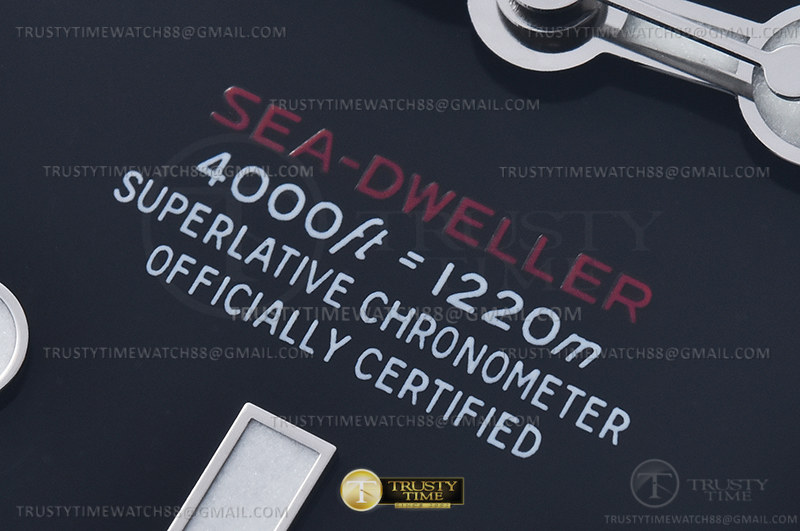 ROLSD0125A - Seadweller 126600 43mm 904L SS/SS Blk Noob A2824