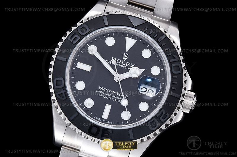 ROLYM238 - YachtMaster 226627 42mm TI/TI Blk TW+ VR3235