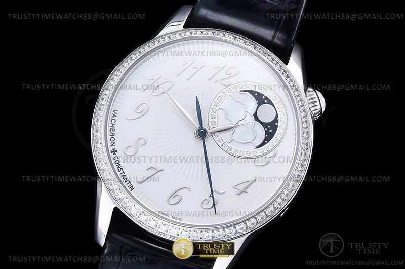 VC0192 - Egerie Moonphase 8500F SS/LE White NNF A1088
